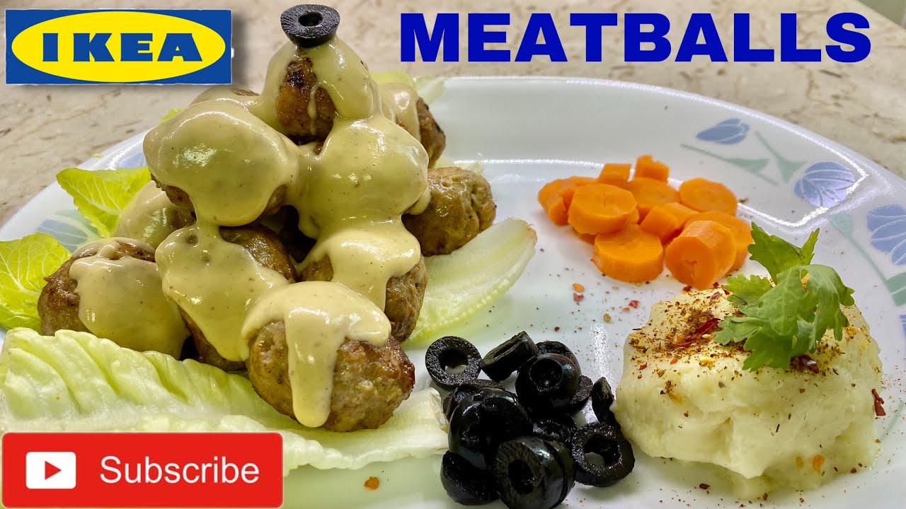 OFFICIAL IKEA SWEDISH MEATBALLS RECIPE with ENG SUBTITLES SECRET