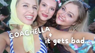 Coachella vlog but we all get violently sick