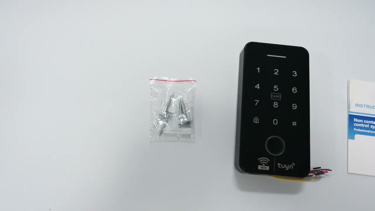 Tuya APP Door Lock IP66 Waterproof Keyless Fingerprint WIFI Access Control