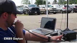 Hamvention 2017 Xenia, Oh Amsat Demonstration W3Zm Oscar 7 Satellite