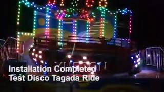 Customer Feedback Kids And Adutl Thrill Disco Tagada Ride 郑州悦童 客户反馈迪斯科转盘游乐设备