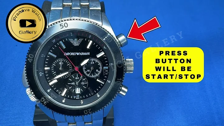 EMPORIO ARMANI CHRONOGRAPH SETTING