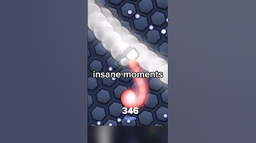 I used this strategy to get a double kill! Slither io