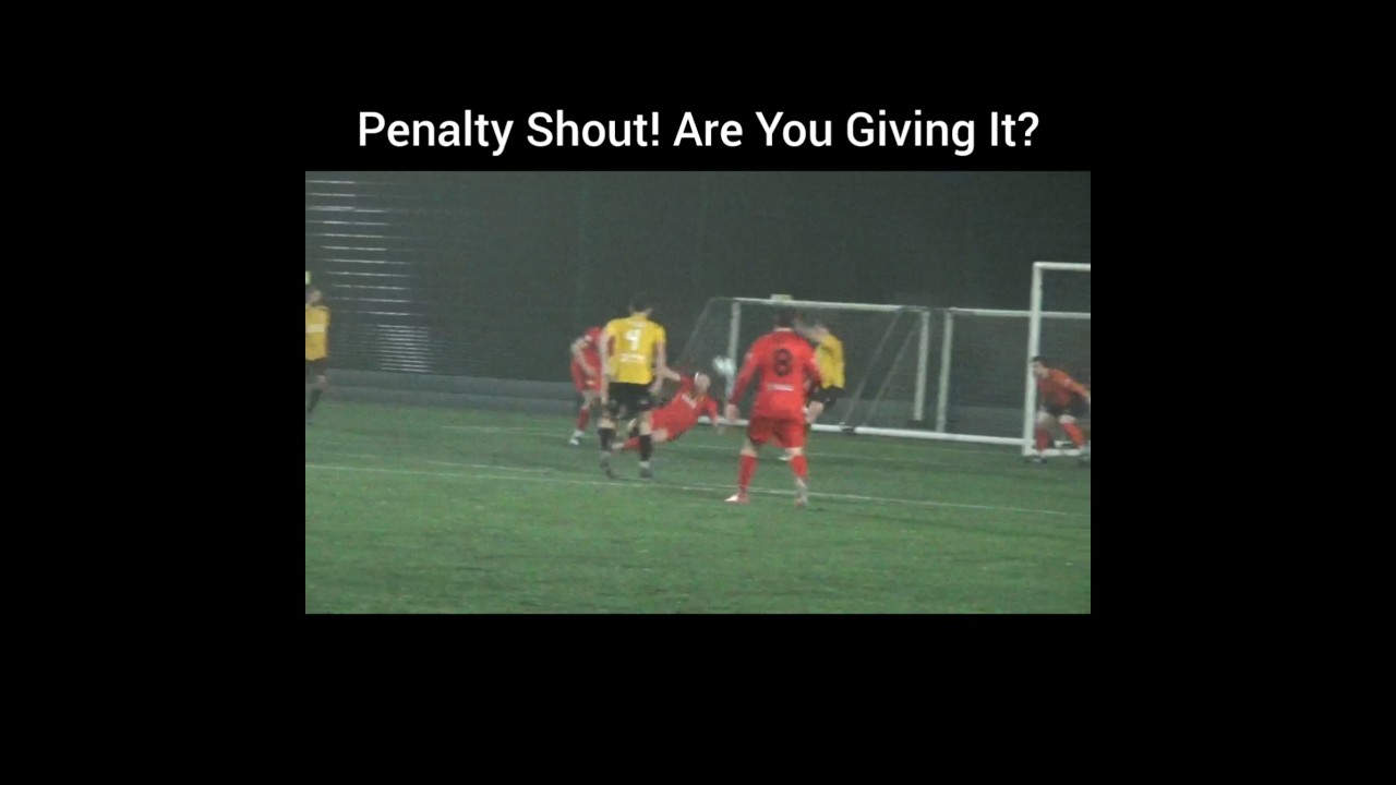 | Penalty Shout! Are you giving it? | #nonleaguefootball #grassrootsfootball .