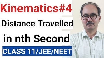 Distance travelled in nth  second  II kinematics  II  class 11physics  II  jee  II  neet.
