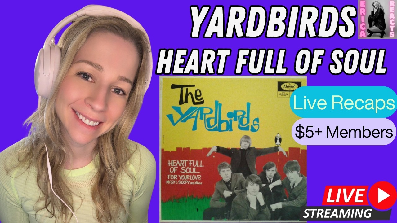 Yardbirds - Сердце, полное души - Обзор реакции в прямом эфире - С прямой трансляции