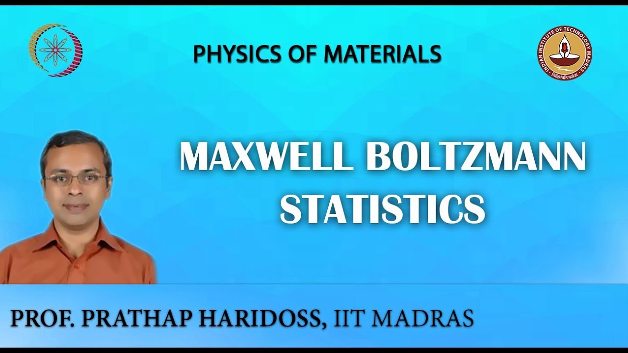 ⁣Maxwell Boltzmann Statistics