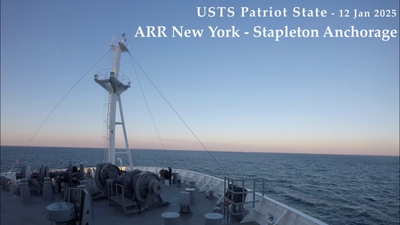 MMA ST25 - Arriving New York