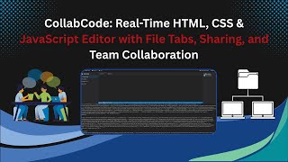 📁 Real-Time Code Editor with HTML, CSS & JavaScript | Build a VS Code Style Interface 👨‍💻🔥 screenshot 4