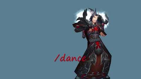 male bloodelf emotes