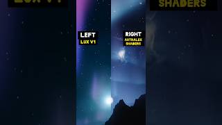 Which shader Looks the best part 15(NightSky) #minecraft #minecraftshorts #shorts #minecraftshader