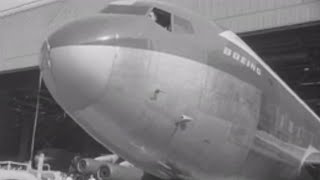 Boeing Model 367-80 Dash 80 Construction and Rollout | Boeing Classics