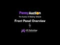 Penny Auction by AM Technology - Front Panel Overview - How It Works