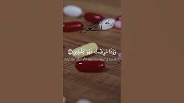 سورة الشعراء:ٱلَّذِى خَلَقَنِى فَهُوَ يَهْدِينِ (٧٨) رعد الكردي-swrat Ash-Shu'ara |raad al kurdi 🤍