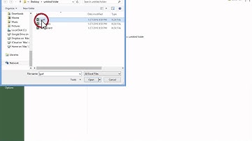 1 Open and Save a file