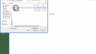 1 Open and Save a file