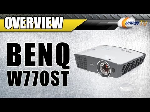BenQ W770ST DLP Home Theater Projector - 3D(Blu-Ray) Overview - Newegg TV