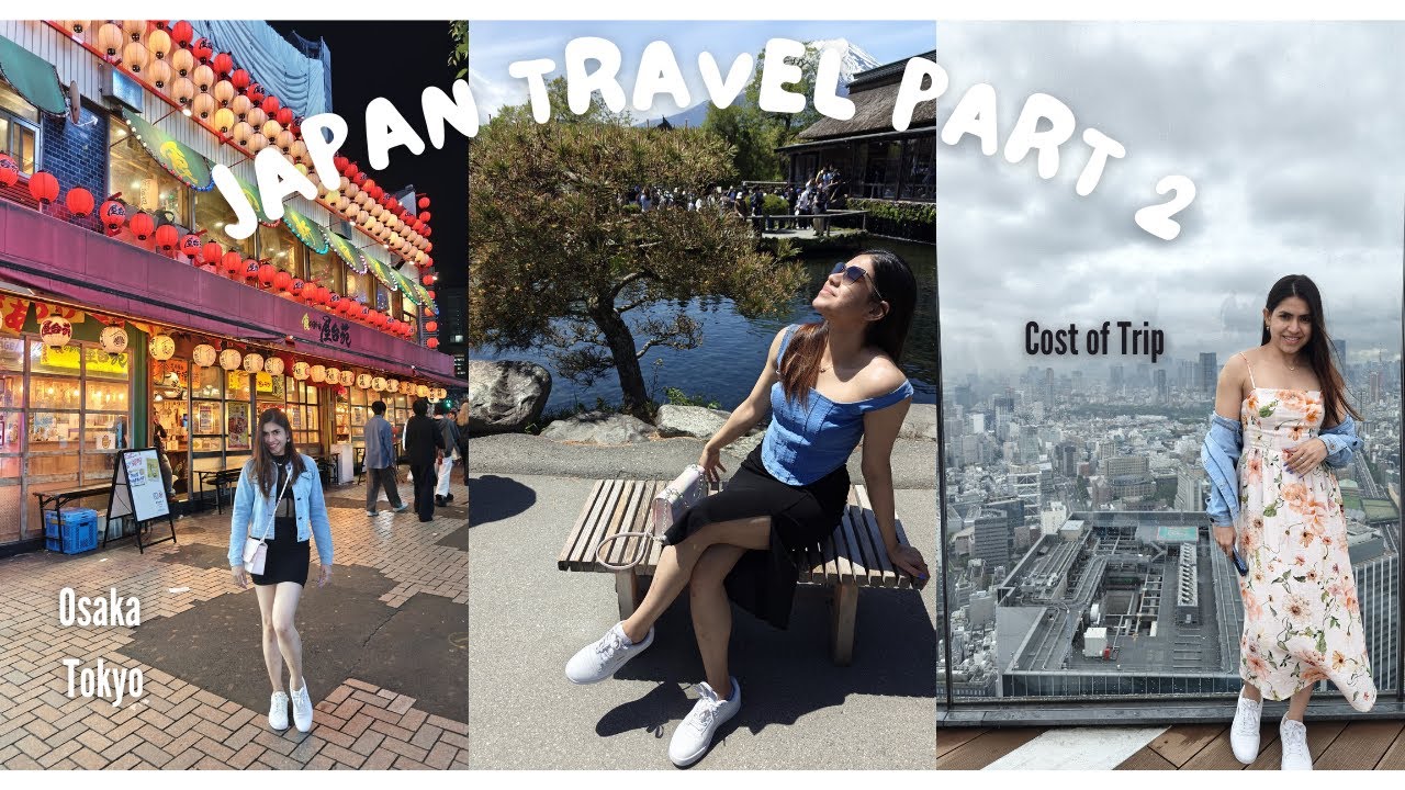 Cost of India to JAPAN TRIP, Childhood dream of Univeral Studios + Shopping Vlog Part 2