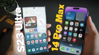 รีวิวแบบละเอียดยิบ!! Samsung S23 Ultra vs iPhone 14 Pro Max แบบเน้นกล้องและส่วนต่างๆ