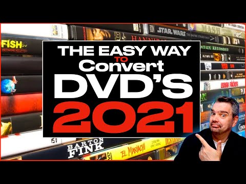 CONVERT Dvd to MP4 even EASIER in 2021