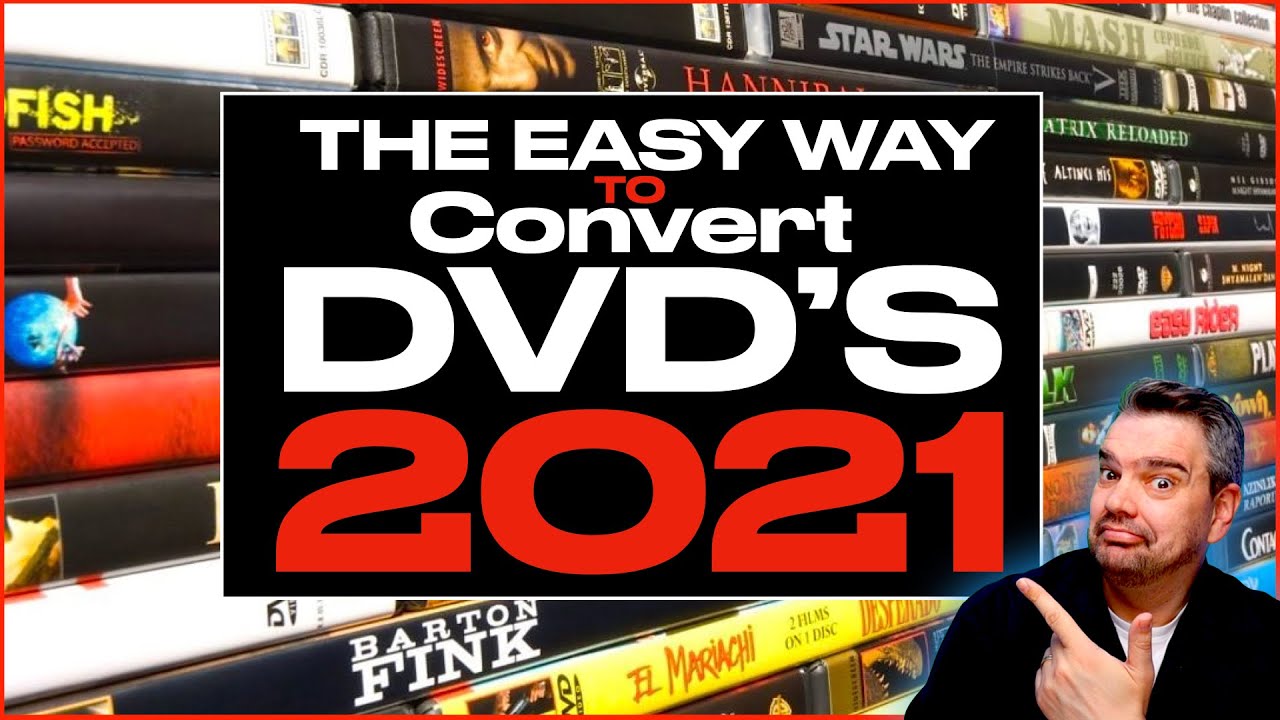CONVERT Dvd to MP4 even EASIER in 2021