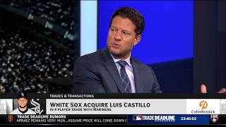 MLB Network Reaction to Luis Castillo has been traded to the Chicago White Sox