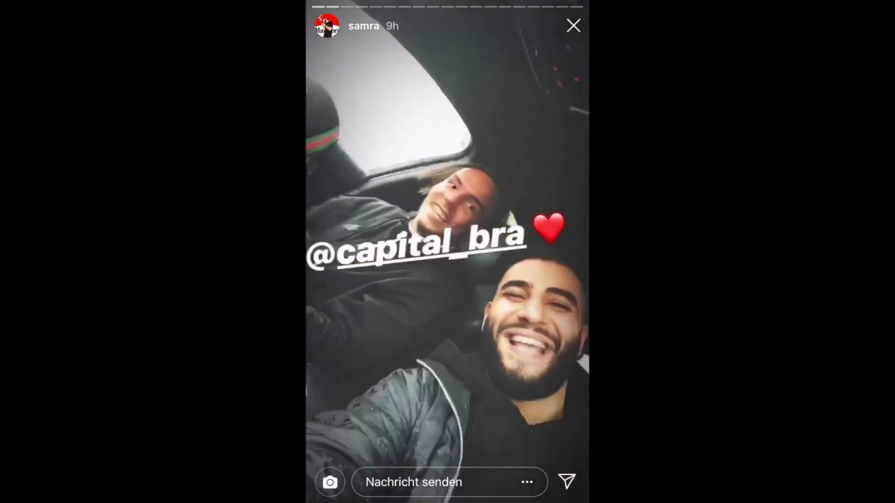 Capital Bra & Samra drehen im Auto durch und shoppen im KaDeWe | Insta Story 16.03.2019