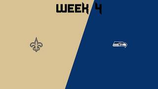 WK4 | New Orleans Saints VS