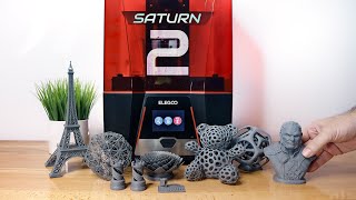 Elegoo Saturn 2  8K Resin 3D Printer  Unbox & Setup