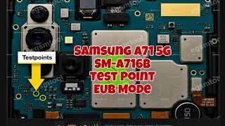 Samsung A71 SM-A716B TestPoint EUB mode for FRP Bypass with Chimera Tool. Samsung A71 SM-A716B TestPoint EUB mode for FRP Bypass with Chimera Tool.