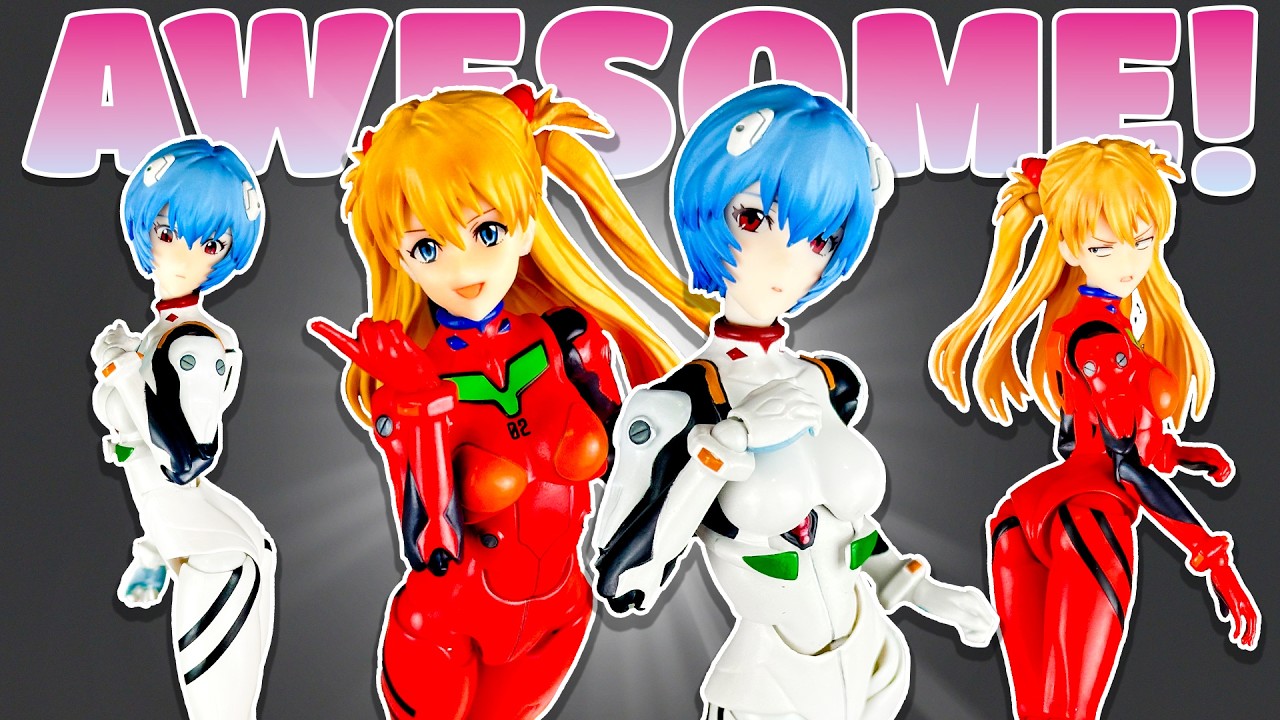 THEY'RE BOTH AWESOME! | SH. Figuarts Asuka + Rei Review