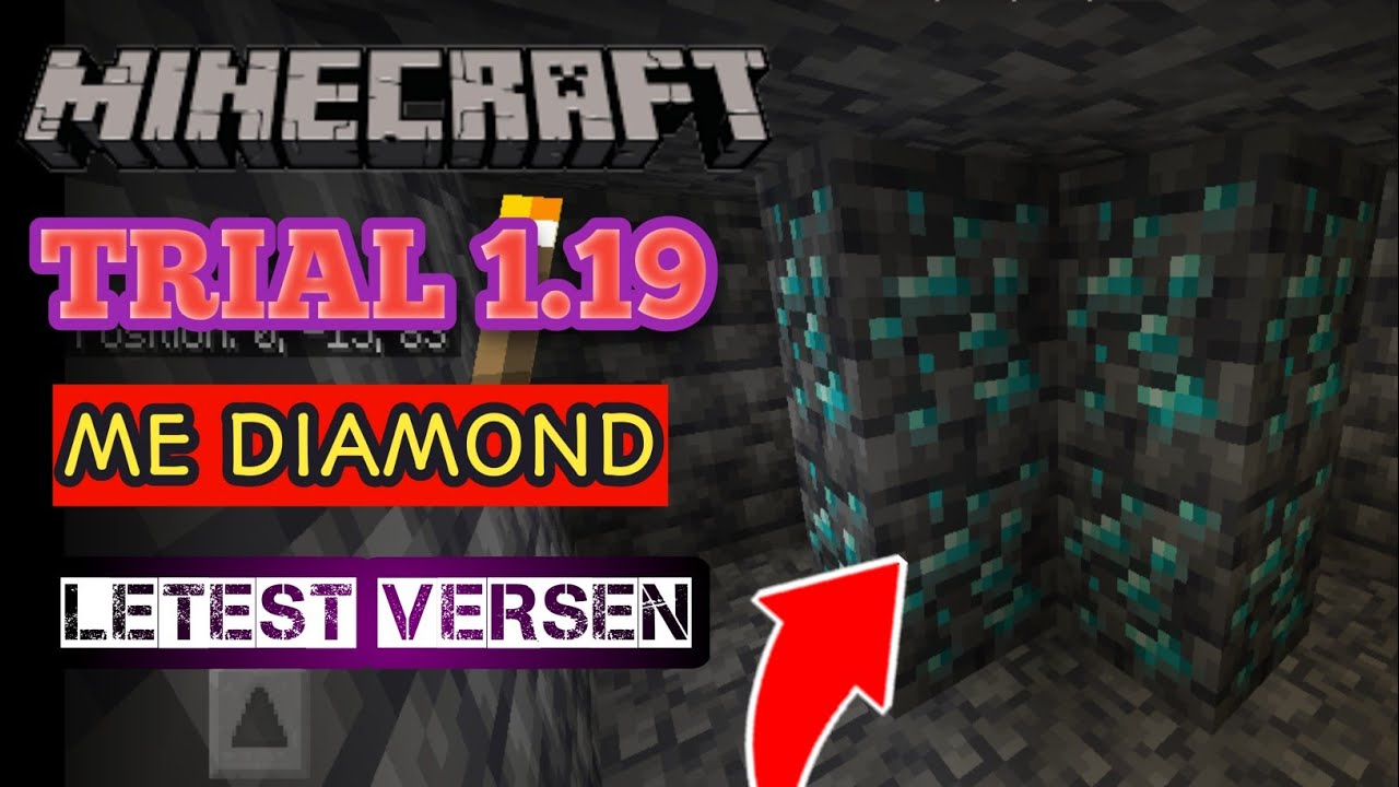 How to find diamond in minecraft trial 1.19 