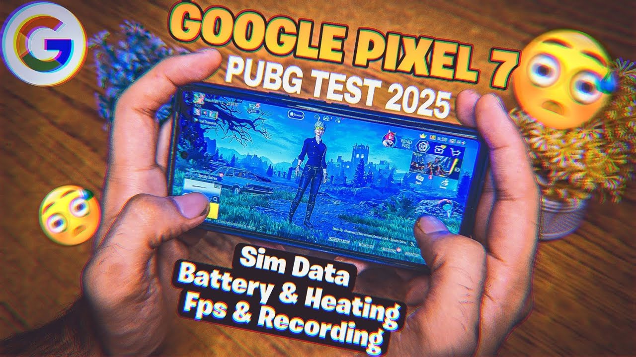 Intense PUBG Review On - Pixel 7|Battery Drain,Heating Issue,Fps Counter