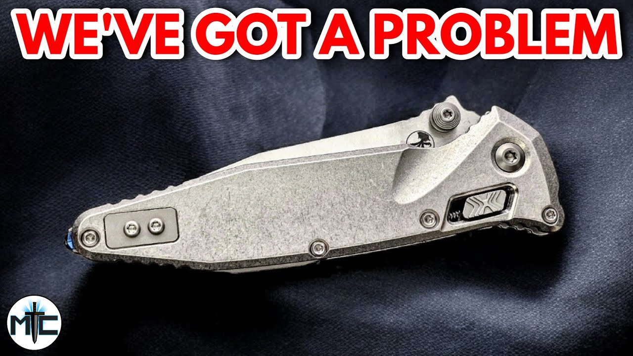 We've Got A Problem! (Kind Of) - Microtech Socom Elite RAM LOK Folding Knife - Overview and Review 