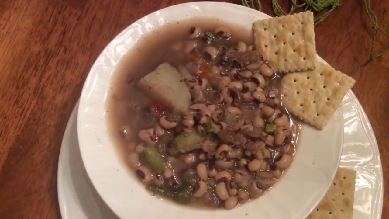 Black Eye Peas Soup/Easy CrockPot Meals YouTube