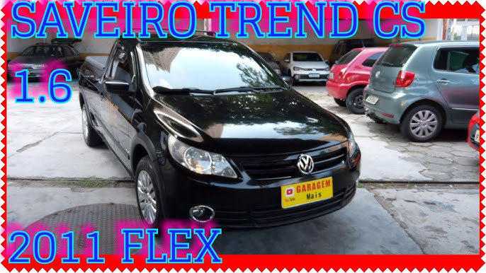 VW SAVEIRO 1.6 CS - BRANCA - 2011/2012 - Verocar