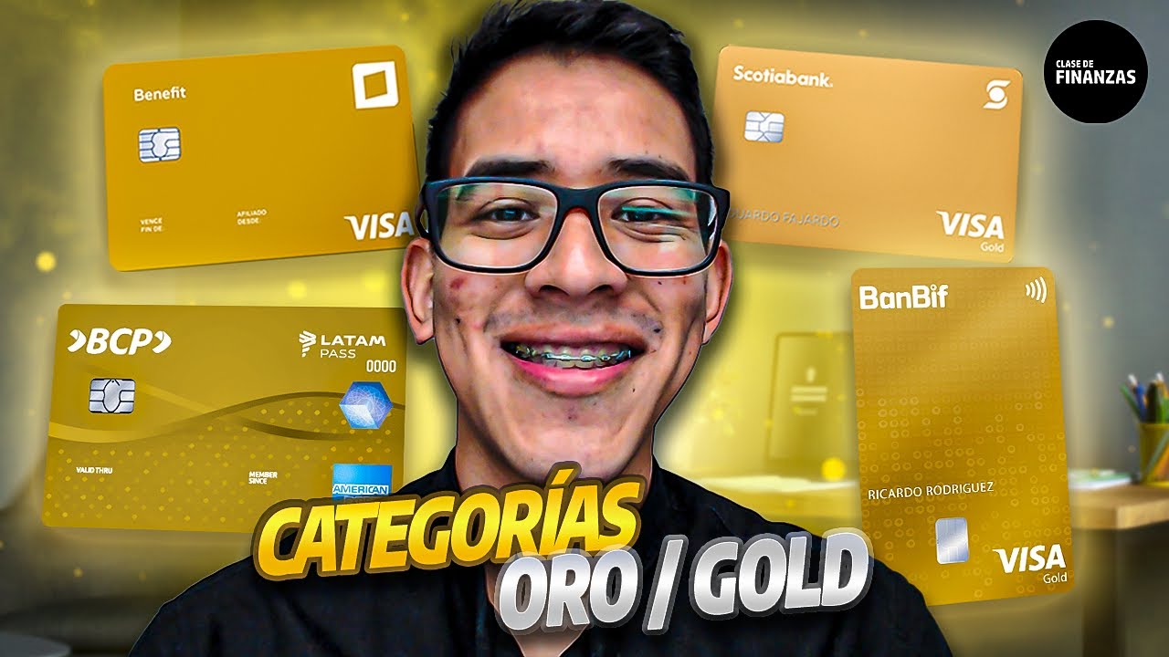 Las mejores tarjetas de crédito 2025 | Categoría: Oro / Gold - YouTube