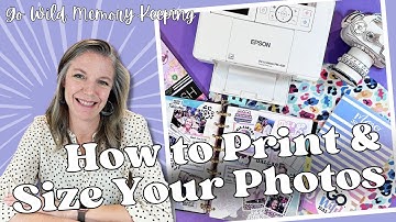 How to Print & Size Your Photos || Memory Planning Process
