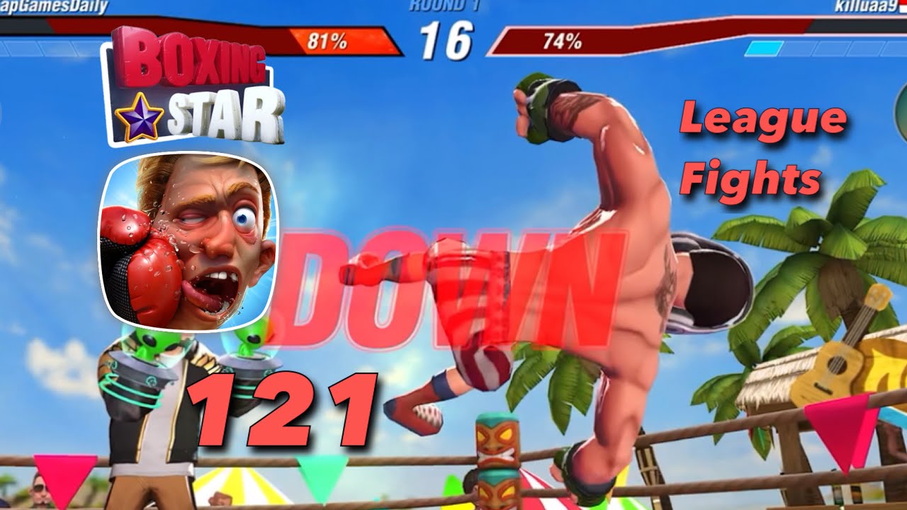 BOXING STAR League Fights Part 121 - iOS | ANDROID 