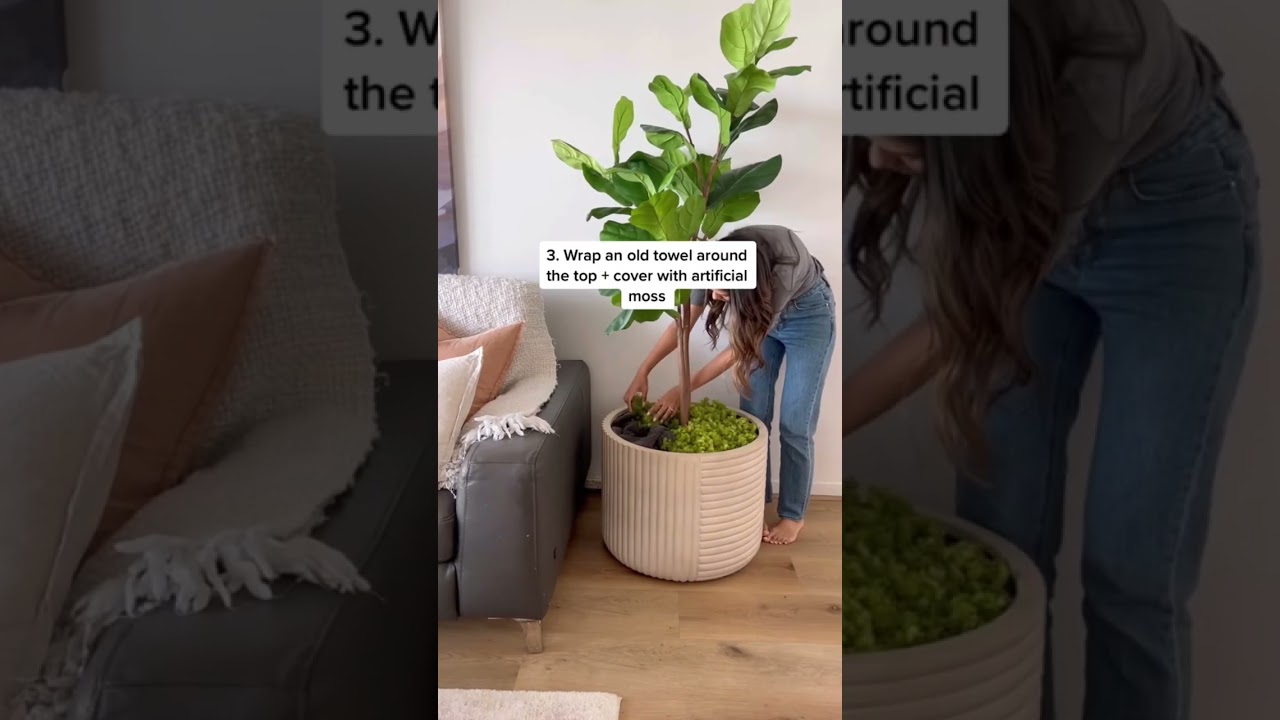 Three Easy Ways to Make Fake Plants Look Real, Thrifty Decor Chick