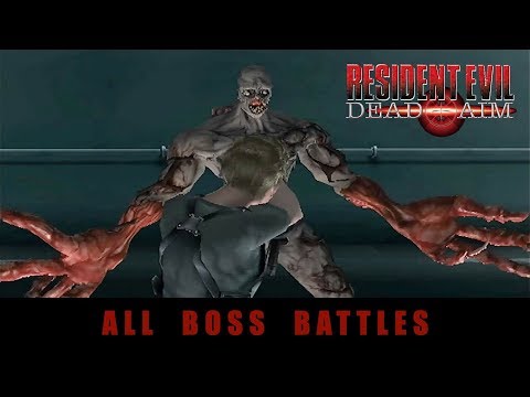 Resident Evil Dead Aim | Bruce Vs All The Bosses | All Boss Battles