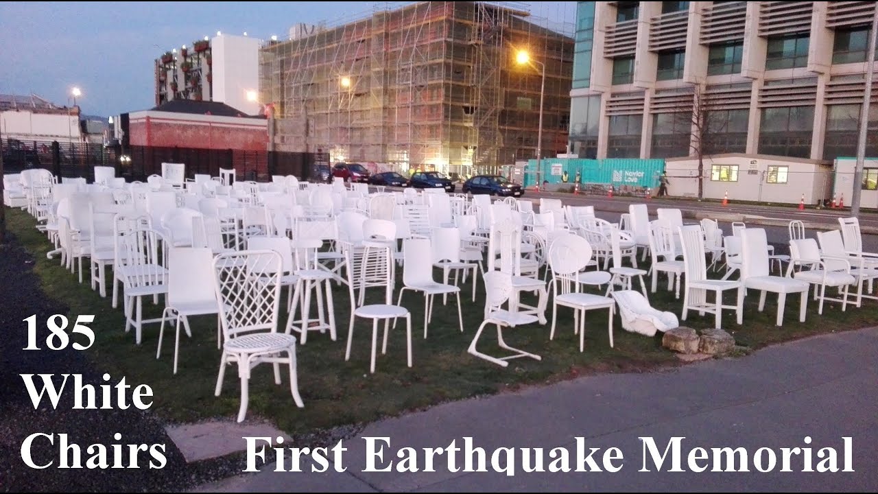 185 White Chairs Memorial Christchurch YouTube