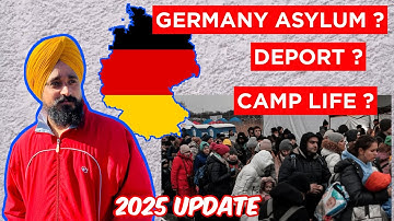 How to get Germany 🇩🇪 Asylum 2025 //  open camp // work permission @sarwaraportugal