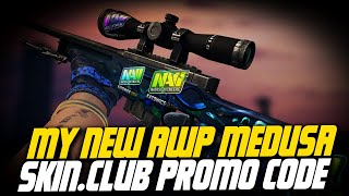 MY NEW AWP MEDUSA! 🤑🔥 SKIN.CLUB PROMO CODE (skinclub)