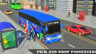 City Bus Simulator 2021: Free Coach Driving 2021 Android Version Gameplay HD Part-1 screenshot 1