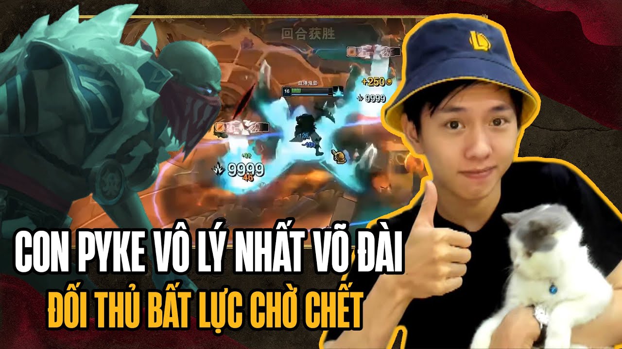 (Vietsub) Lối Build Pyke Võ Đài Cực Khó Chịu Của Xiaochaomeng Khiến Đối Thủ Bất Lực Chờ Chết
