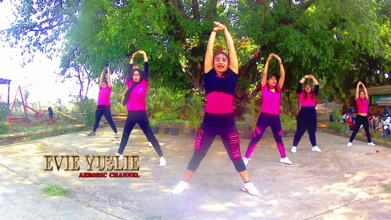 Olahraga Aerobik 20 Menit Mudah Bikin Fresh || Senam Aerobik Pemula Evie Yuslie