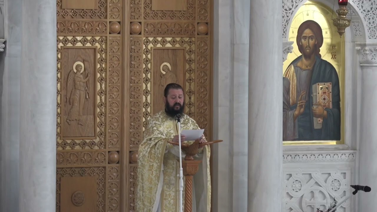 E Diela I e Kreshmës. E Orthodhoksisë.  - Predikim nga Atë Nikolla Kodheli