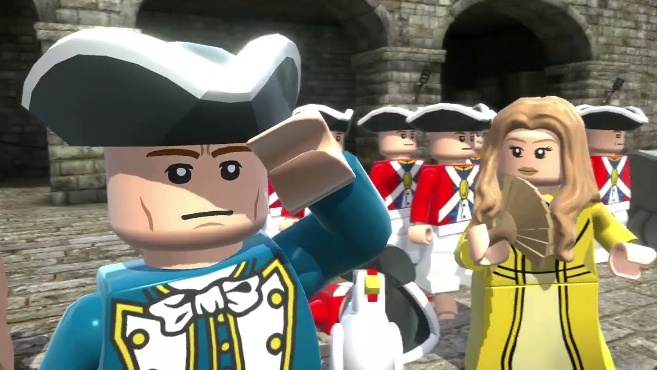 The Curse of the Black Pearl - LEGO Pirates of the Caribbean Walkthrough part 1