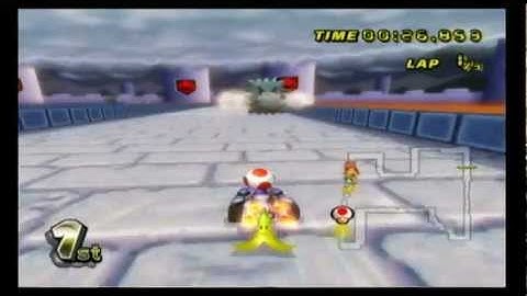 Mario Kart Wii: GBA Bowser Castle 3